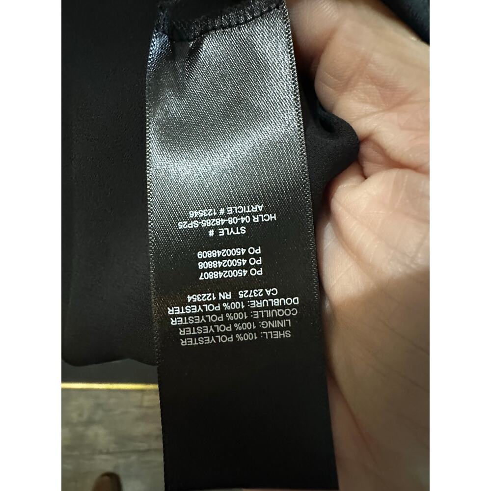 Wilfred Black Mini Dress - Picture 8 of 10